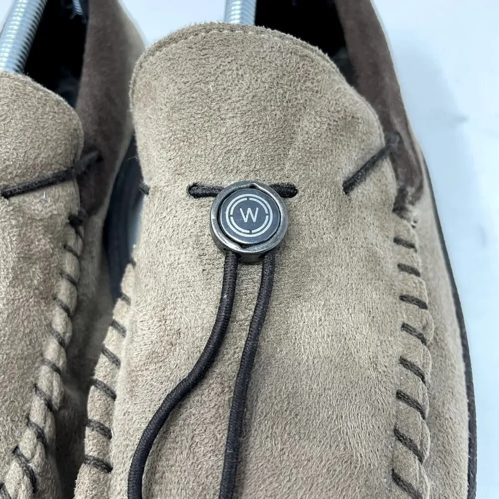 32 Degree Heat Faux Suede Moccasins Slippers Thinsulate 8.5-9.5 Mens